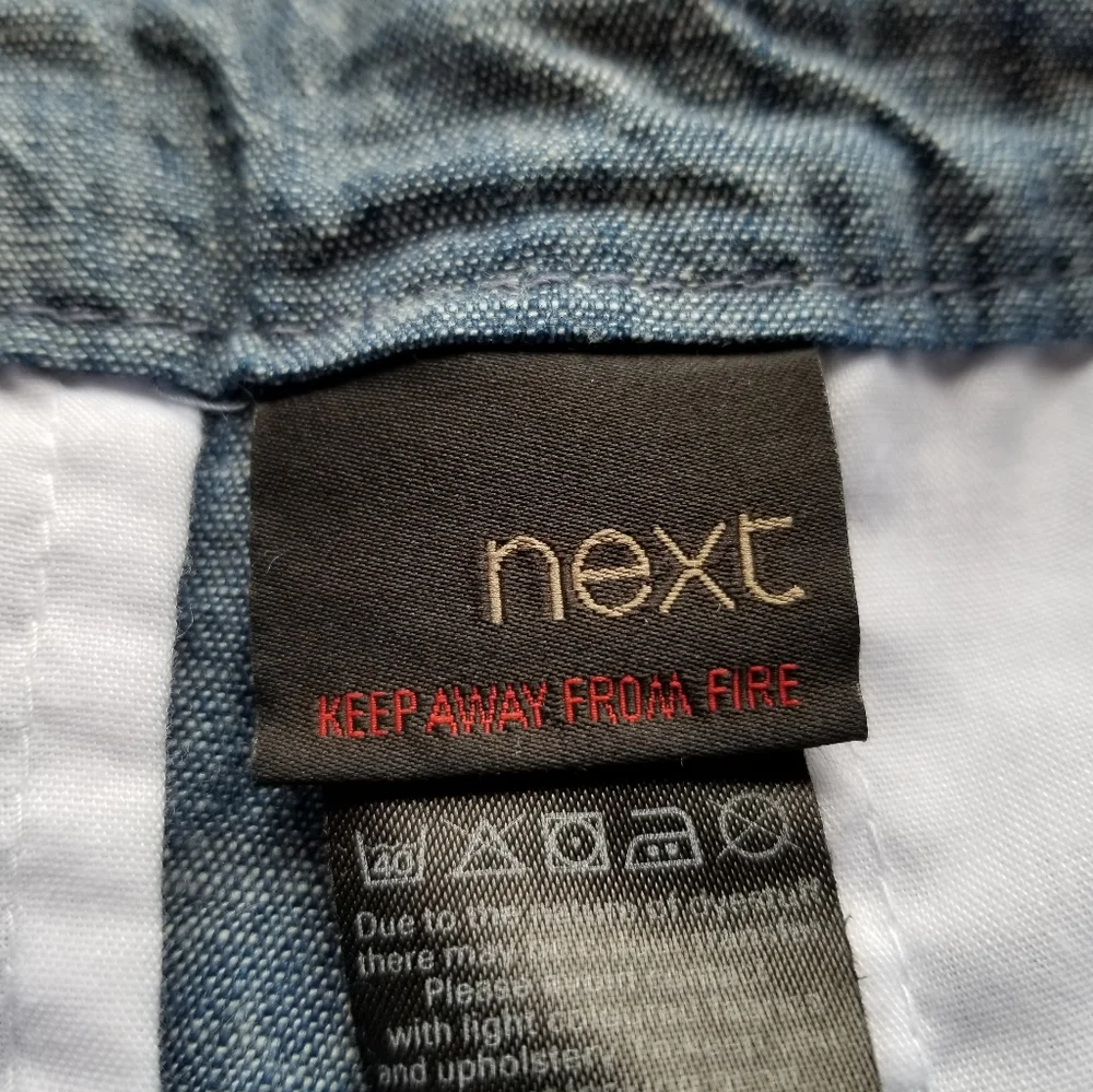 2011 nwt NEXT Direct 5-6 years boy girl chambray overalls - Picture 7 of 15